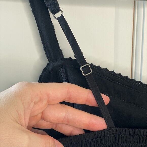 Hollister Women's Lace Crochet Strappy Mini Dress Size Small 90's Y2K Whimsigoth - Picture 9 of 14